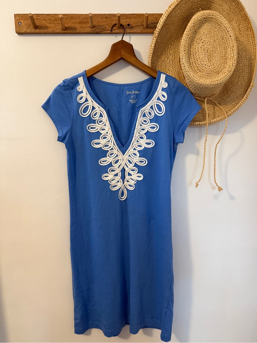 Lilly Pulitzer cornflower blue mini dress - xs